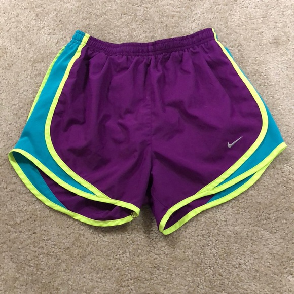 Purple and green nike shorts Clearance